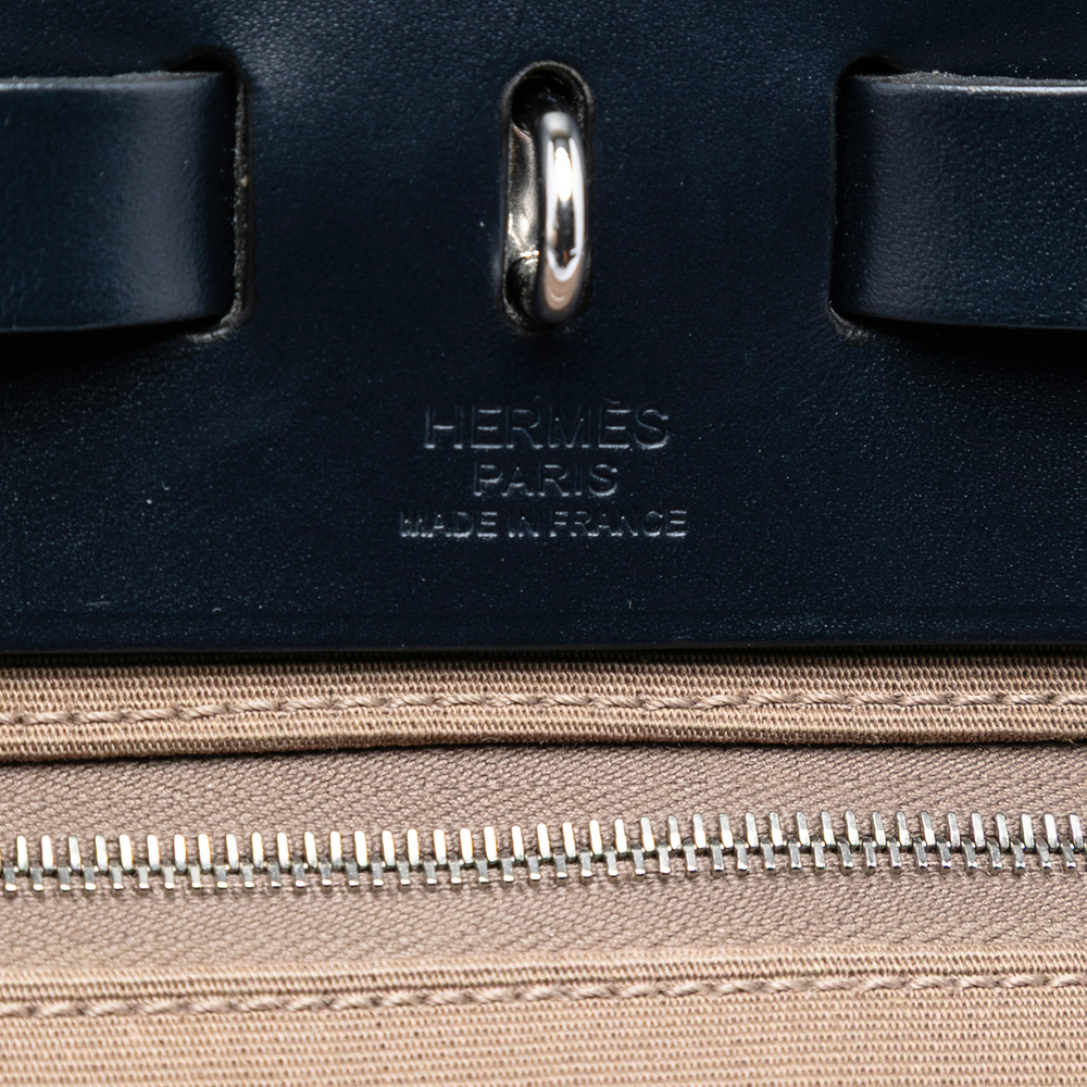Pre-Loved Hermes Toile Herbag Zip 31 - Picture 6 of 8